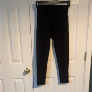 Aerie Black The Hugger Leggings